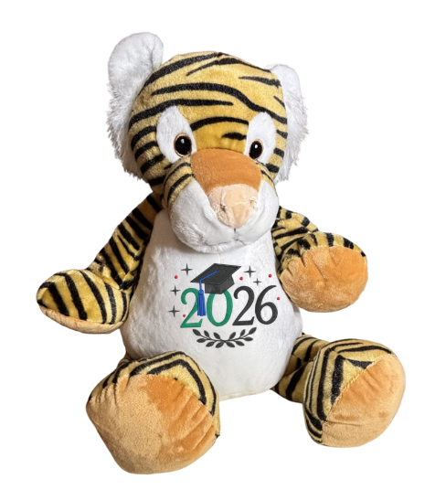 Tiggsy the Graduation Tiger