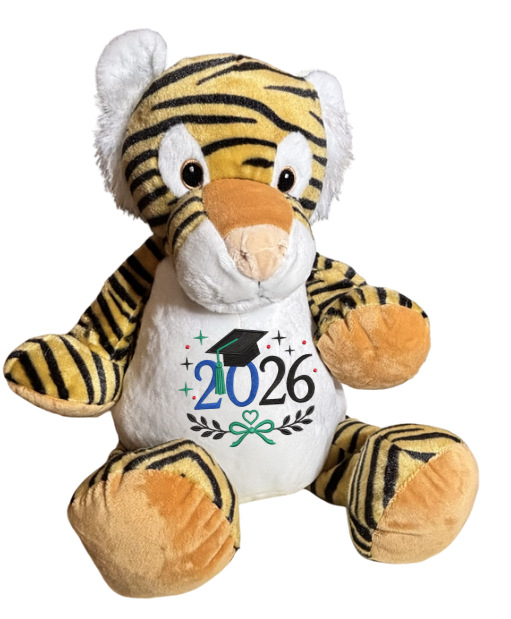 Tiggsy the Graduation Tiger