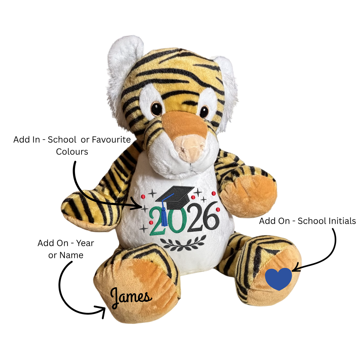 Tiggsy | the Graduation Tiger