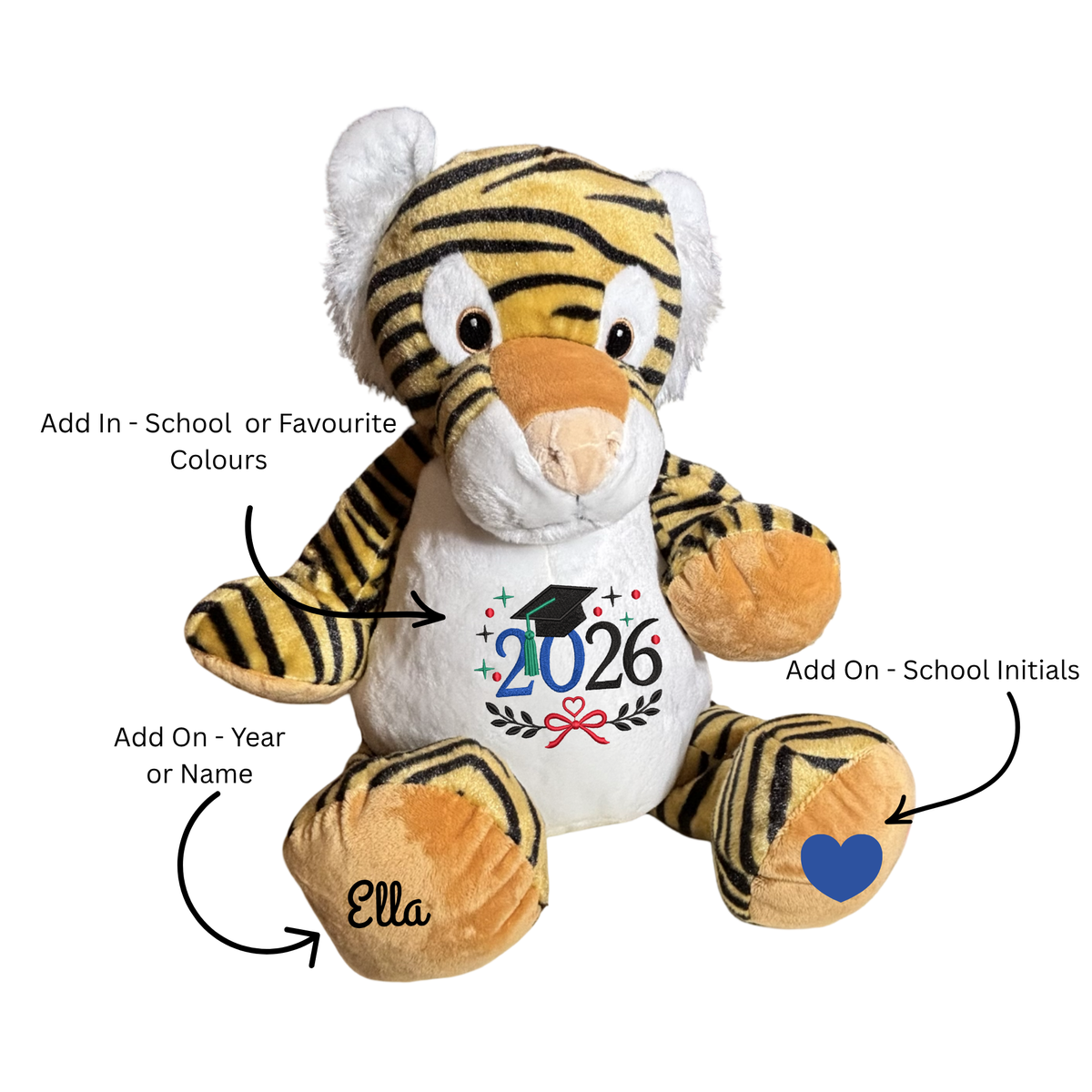 Tiggsy | the Graduation Tiger